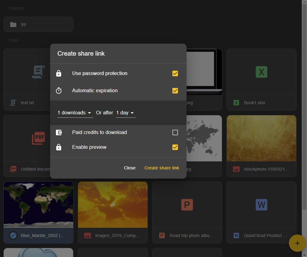 secure files folders drive
